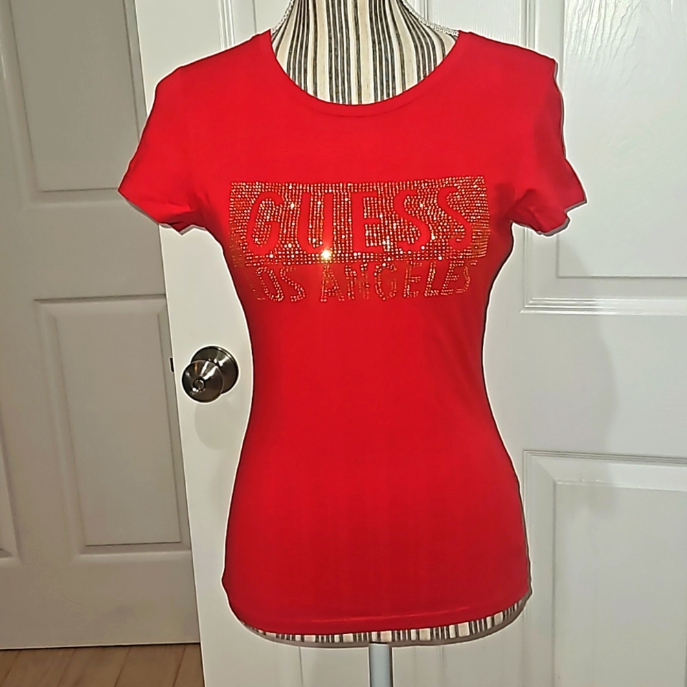 Guess Los Angeles Women T-shirts Short sleeve Tee Size S